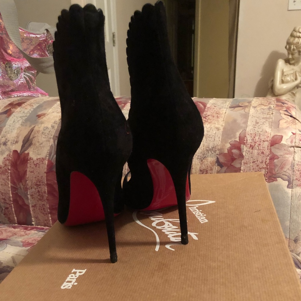 Christian Louboutin Suede heels